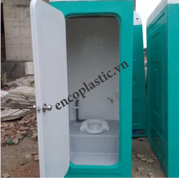 Nhà vệ sinh di động - Thùng Rác Enco - Công Ty Cổ Phần Sản Xuất Thiết Bị Môi Trường Đô Thị Enco